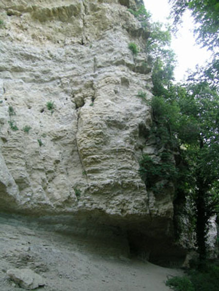 As vias começam a 2mts de altura aproximadamente
