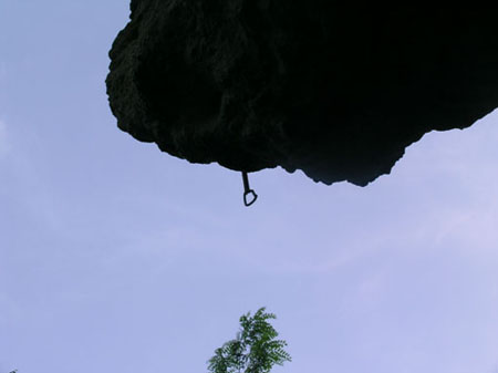 Costuras deixadas na parede